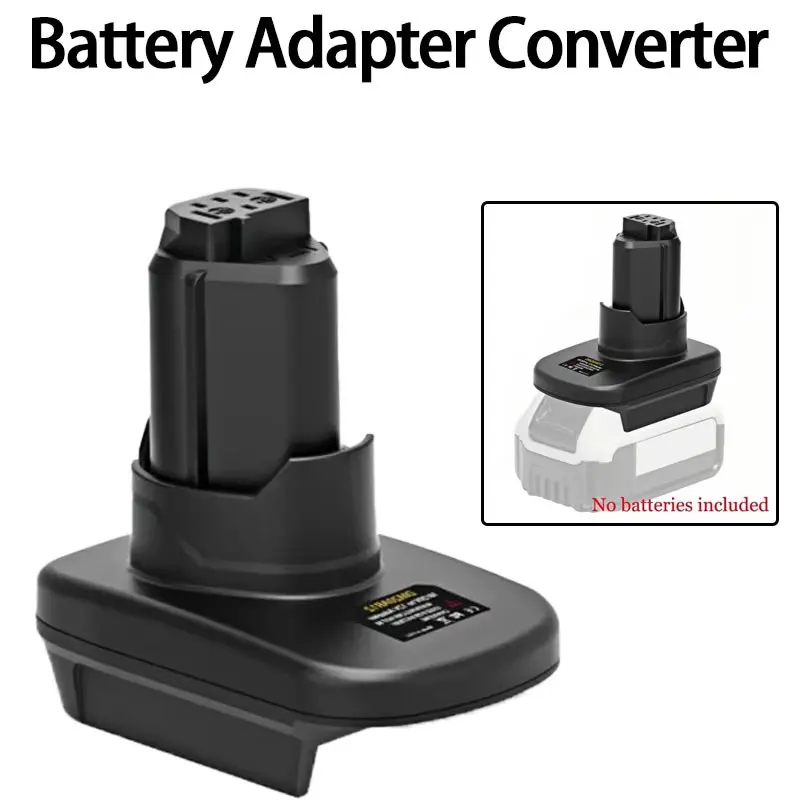 

Power Tool Battery Converter For Dewalt 20V For Milwaukee18V Lithium Battery Convert to For Ridgid 12V Battery Power Tool