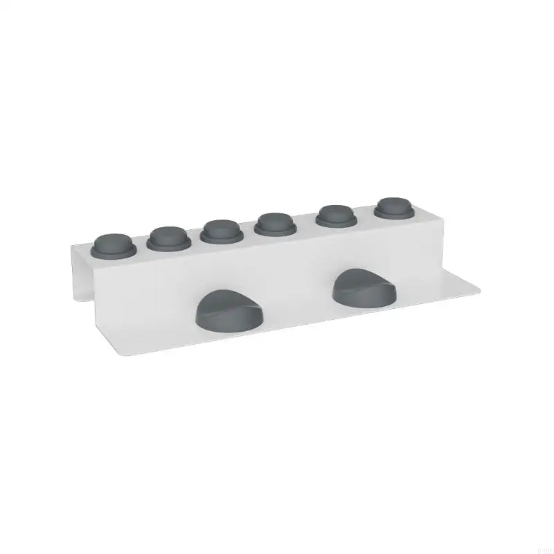 F92F Space Efficient Hair Dryer Shelf 8 Dedicated Storage Zones For Styling Set No Harm Installation