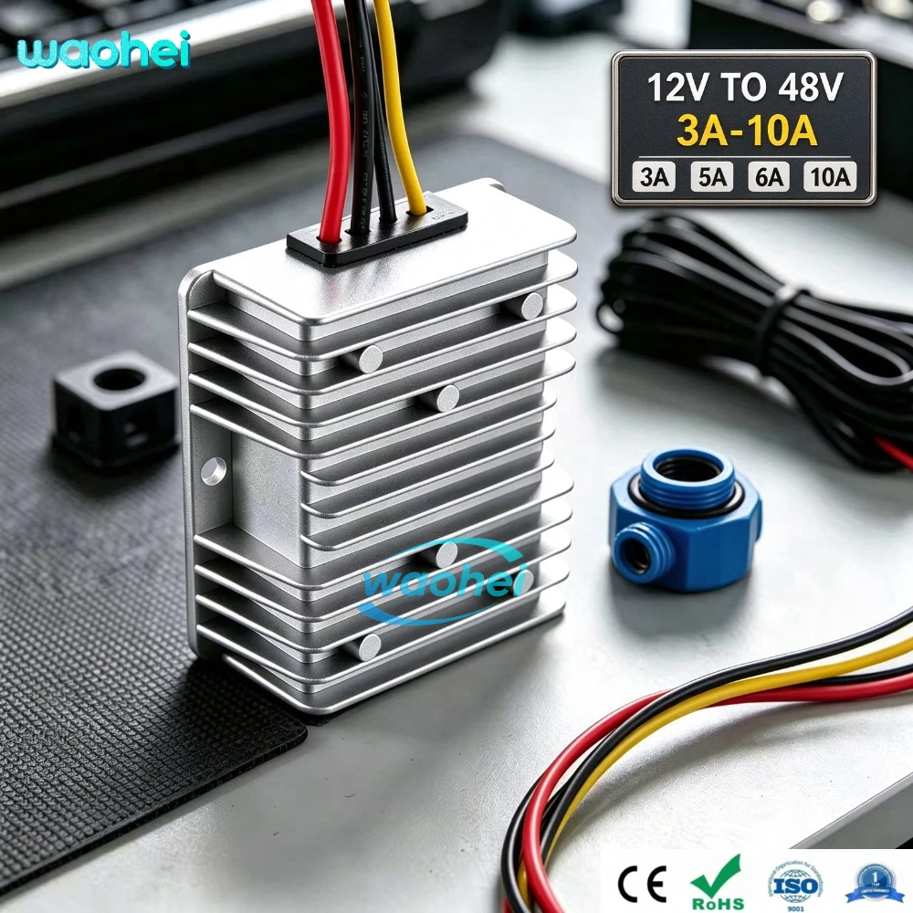 12V 24V To 48V 3A 5A 6A 10A Reliable Step Up DC Converter 12Volt To 48Volt Boost Module Voltage Transformer Regulator CE RoHS