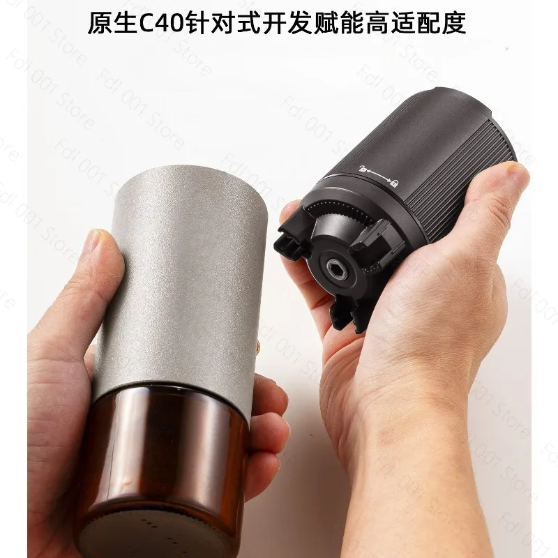 Coffee Bean Grinder Upgrade Accessories Hand Crank to Electric Module Fit C40 MK4 Grinder