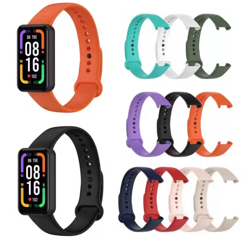 

For Redmi Smart Band Pro Replacement Watchband SoftSilicone Sport Wrist Strap For XiaomiRedmiBand ProBracelet Accessories hot