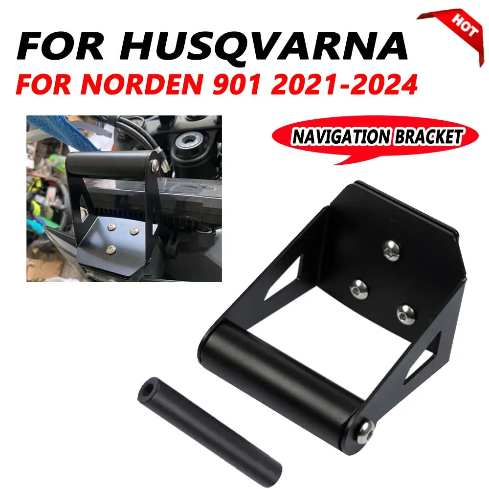 

Mobile Phone Stand Holder Support Phone GPS Navigation Plate Bracket For Husqvarna Norden 901 Norden901 2022 2023 2024 Parts