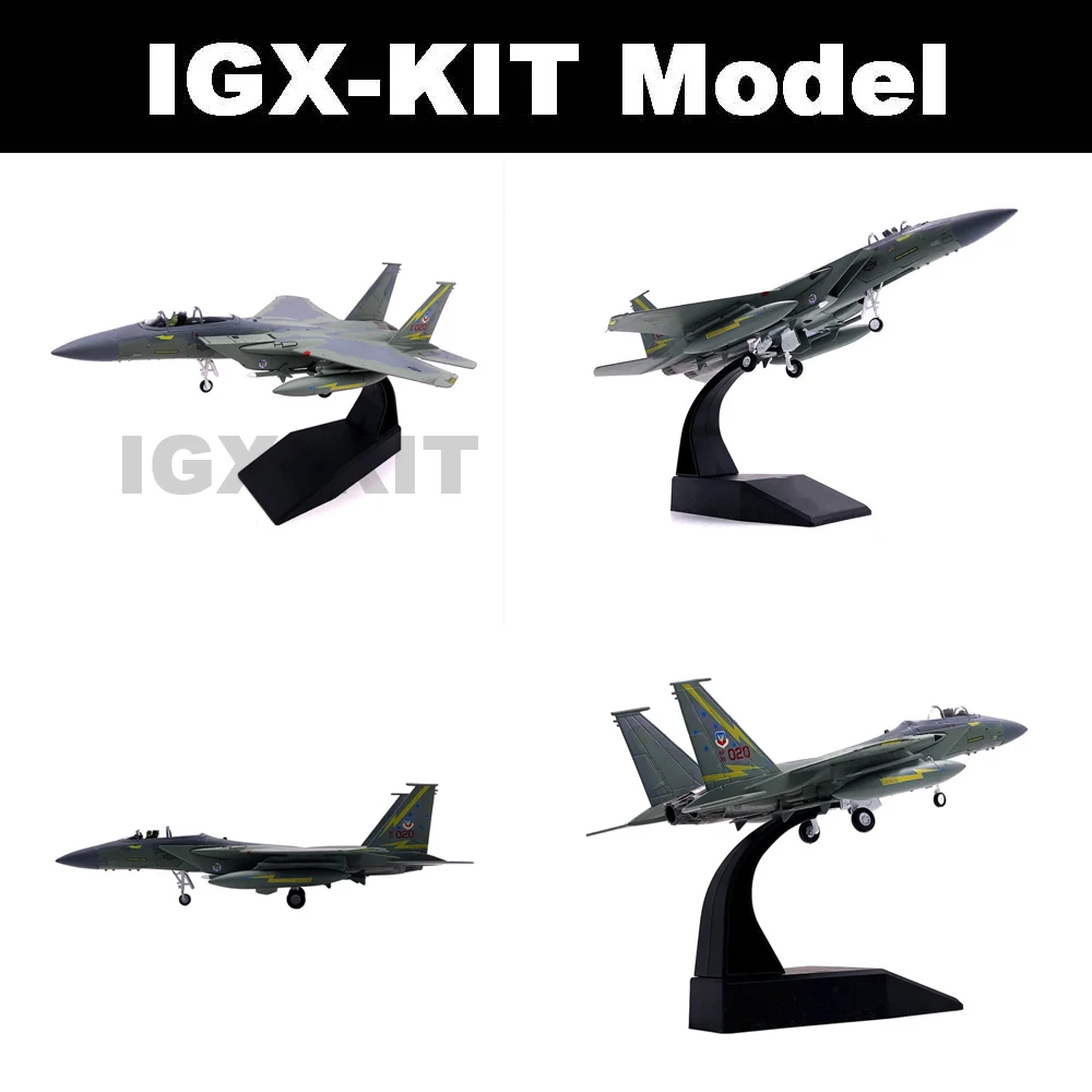 

1/100 Iraq War US F15 F-15C Strike Eagle Fighter Aircraft Metal Military Diecast Plane Model for Collection or Gift