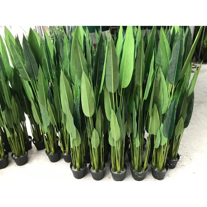 Artificial Banana Plants Tree for Ornamental Indoor Decor for Home Office Garden - view 3