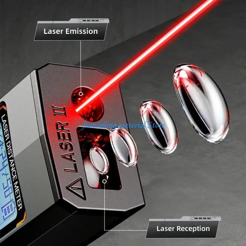 Y5GD Rechargeable Lasers Rangefinder With 50 Group Storage For Engineers Builders Professional Distance Meter High Precisions