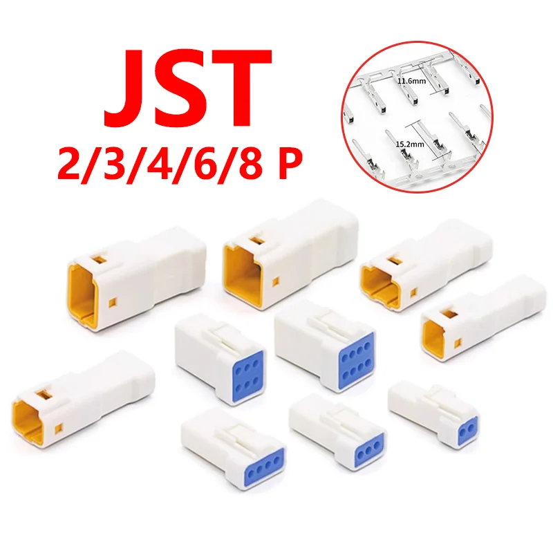 5/10/100sets JST Connector JWPF-VSLE-S 03R Automotive Wiring Harness Car Led Light Strip Plug Joint Matching Terminals