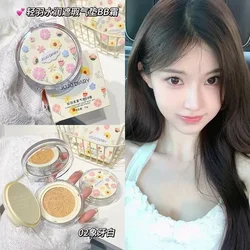 JOJO DIARY Air Cushion Foundation BB CC Cream Matte Poreless Concealer Whitening Makeup Cosmetic Waterproof Brighten Face Base