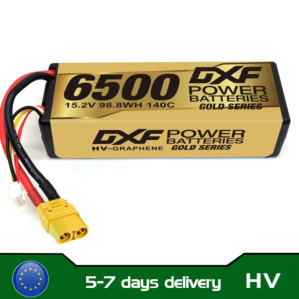 

DXF Batteries Lipo 7.6V 11.4V 7.4V 11.1V 15.2V 14.8V 22.2V 2S 3S 4S 6S 10000mAh 6500mAh 6200mAh 6750mAh 8000mAh 7000mAh RC Car