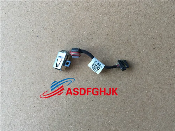 Original FOR Dell FOR XPS 9Q23 NVR98 DC Jack Cable DC30100KP00 CN-0NVR98 0NVR98 Fully Tested