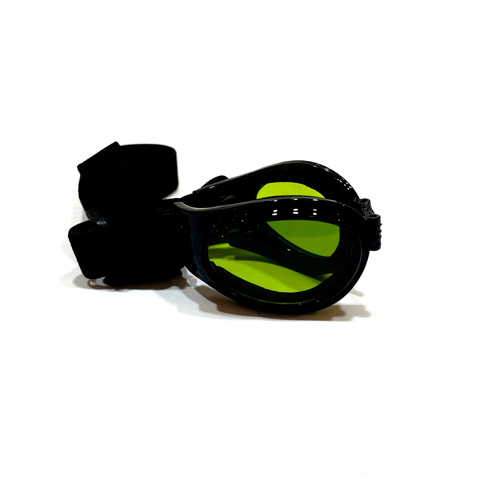 1pc Foldable Pet Laser Safety Goggles 1064nm Glare Protection UV400 (Size L)