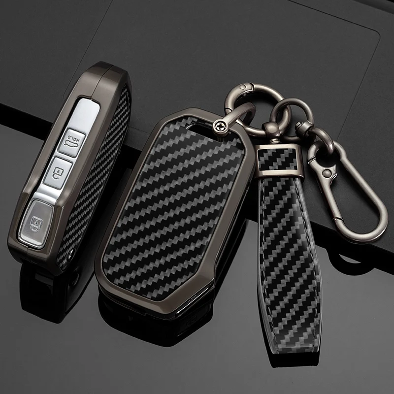 

Zinc Alloy for KIA Kx3 Cerato K3 Gt Seltos S Sportage 2020 Sorento Ceed Forte Serato Flip Folding Remote Car Key Case Cover Fob