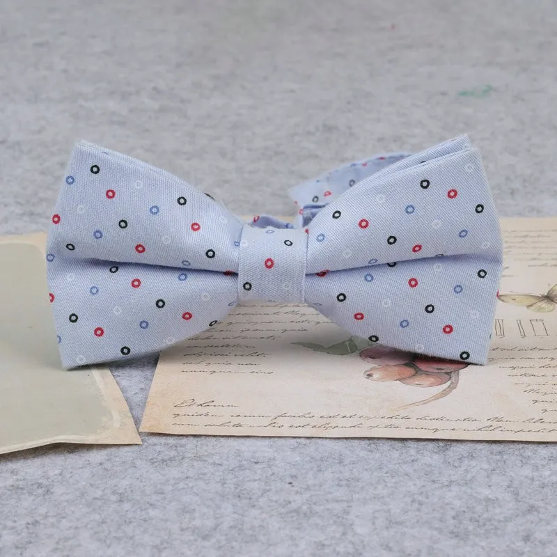 Marke Neue Männer Mode Retro Blume Drucken Bogen Krawatten Für Mann Casual Schule Jungen Katzen Muster Neck Tragen Bowtie Zubehör schmetterling – Detail 15
