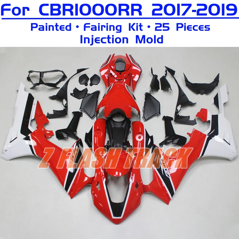 

Для Honda CBR1000RR CBR 1000RR 1000 CBR1000 RR 2017 2018 2019, пластиковый обтекатель кузова, комплект кузова, инъекция красного, черного, белого цвета