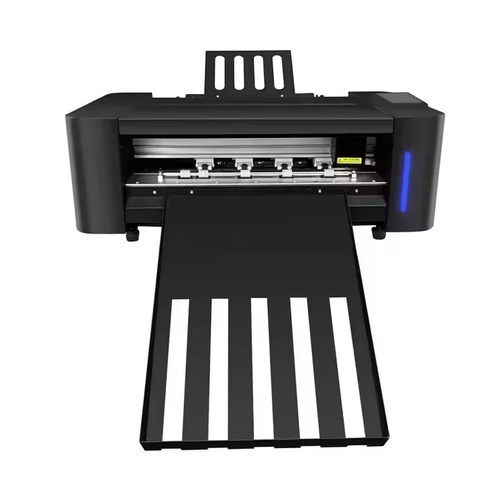 FS350DC Dual Head Higher Speed Digital Label Die Cutting Machine for Sticker Paper