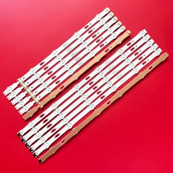 1/3sets LED Backlight strip For Samsung  V5DU-480DCA/B-R1 S_5U75_48_FL_R UE48JU6500 UE48JU6445 UE48JU6400 UE48JU6060 11 lamp 3V