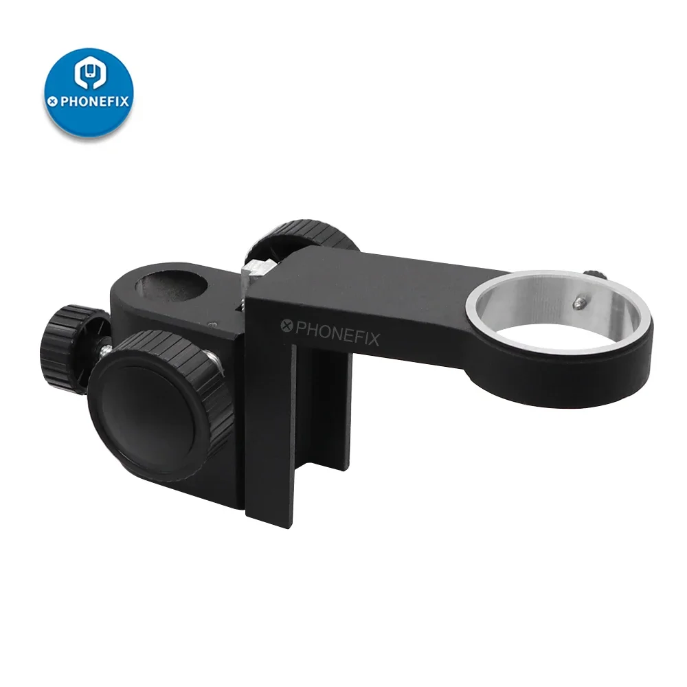 Imagem -05 - Microscópio Estéreo Ajustável Suporte Suporte Suporte 50 mm Diâmetro Zoom Microscópio Lab Gear Acessórios