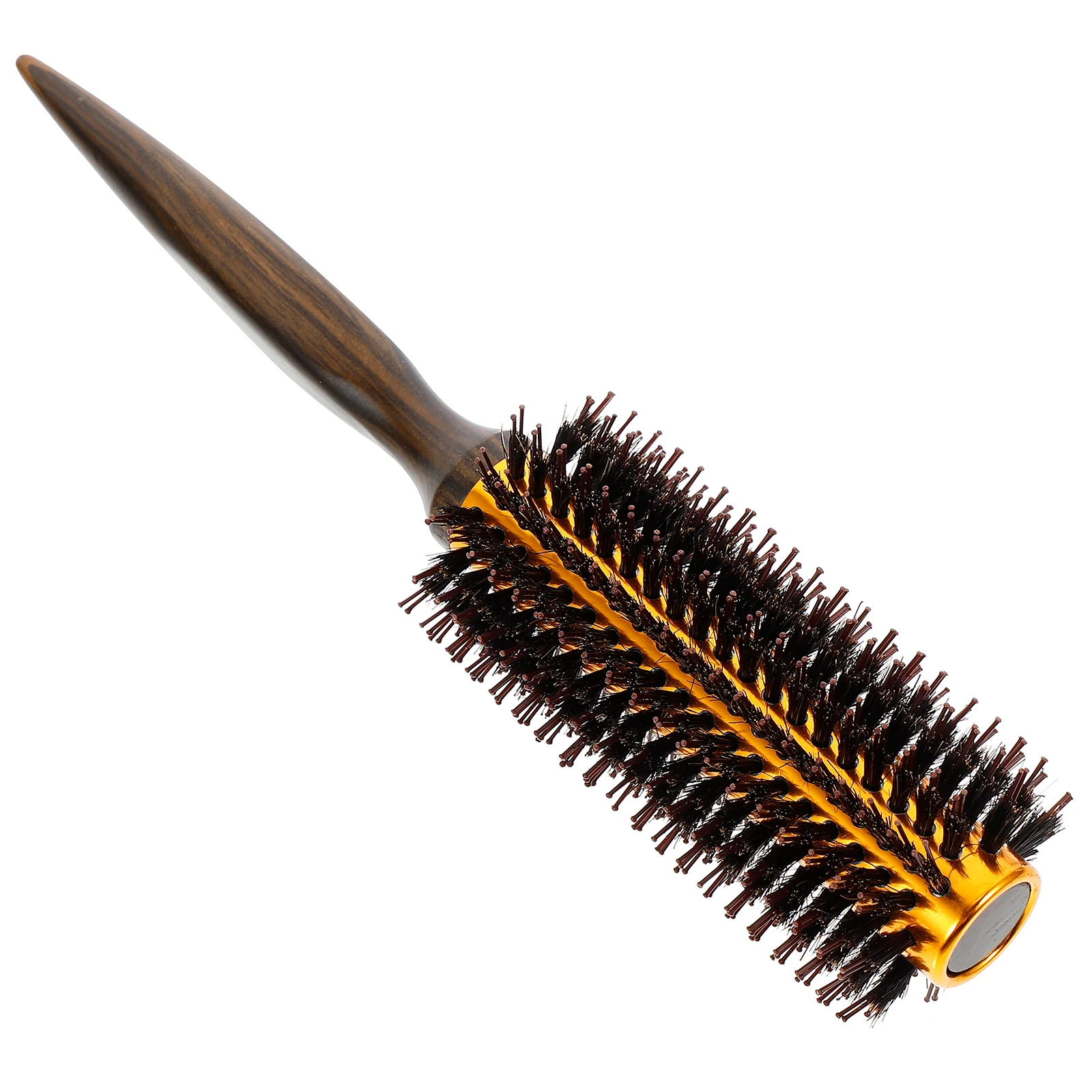 Pointed Tail Comb Personal Hair Styling Combs Wooden Fluffy Barbershop Accessory Curly Cylinder Hairbrush