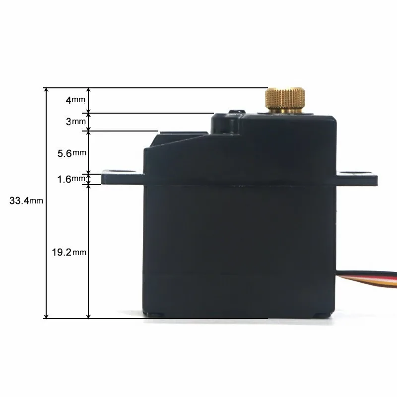 Metal Gear Servo 5 Wire for SG 1603 SG 1604 SG1603 SG1604 1/16 RC Car Upgrade Parts Accessories