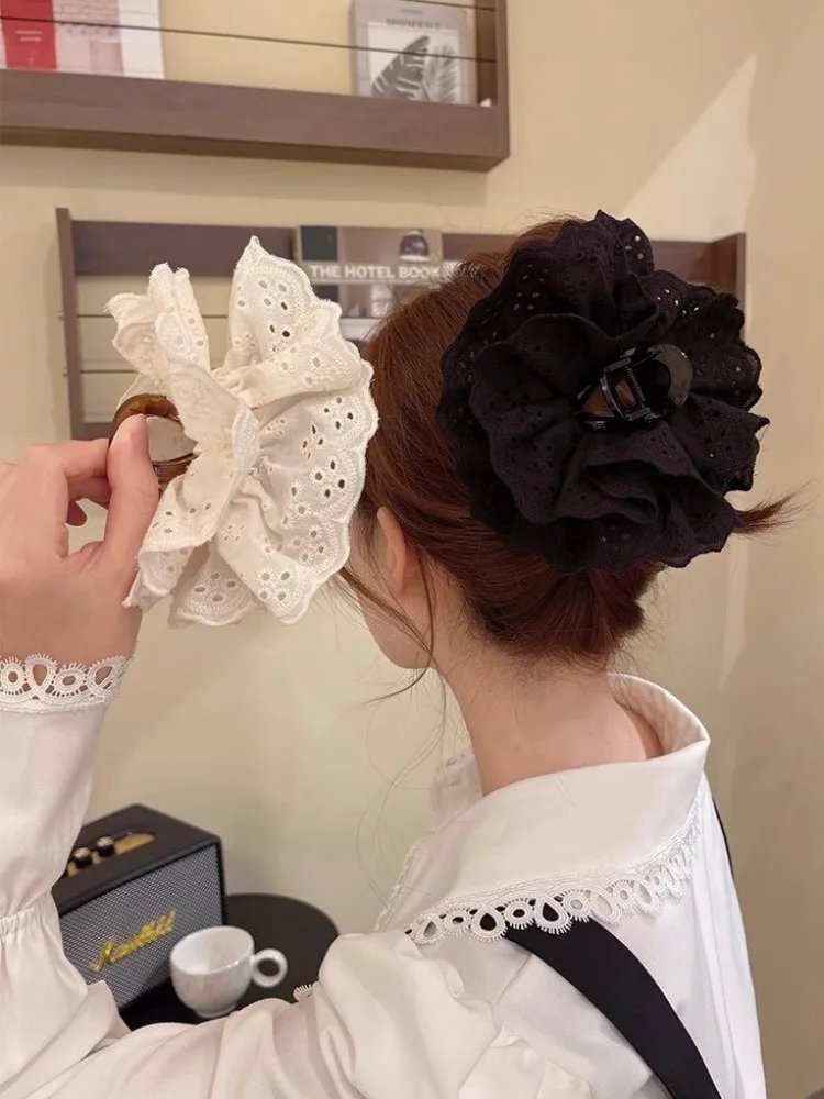 Elegante Haarnadel im Retro-Spitzen-Ballett-Stil, hochwertiger Haarschmuck für Frauen – Detail 1