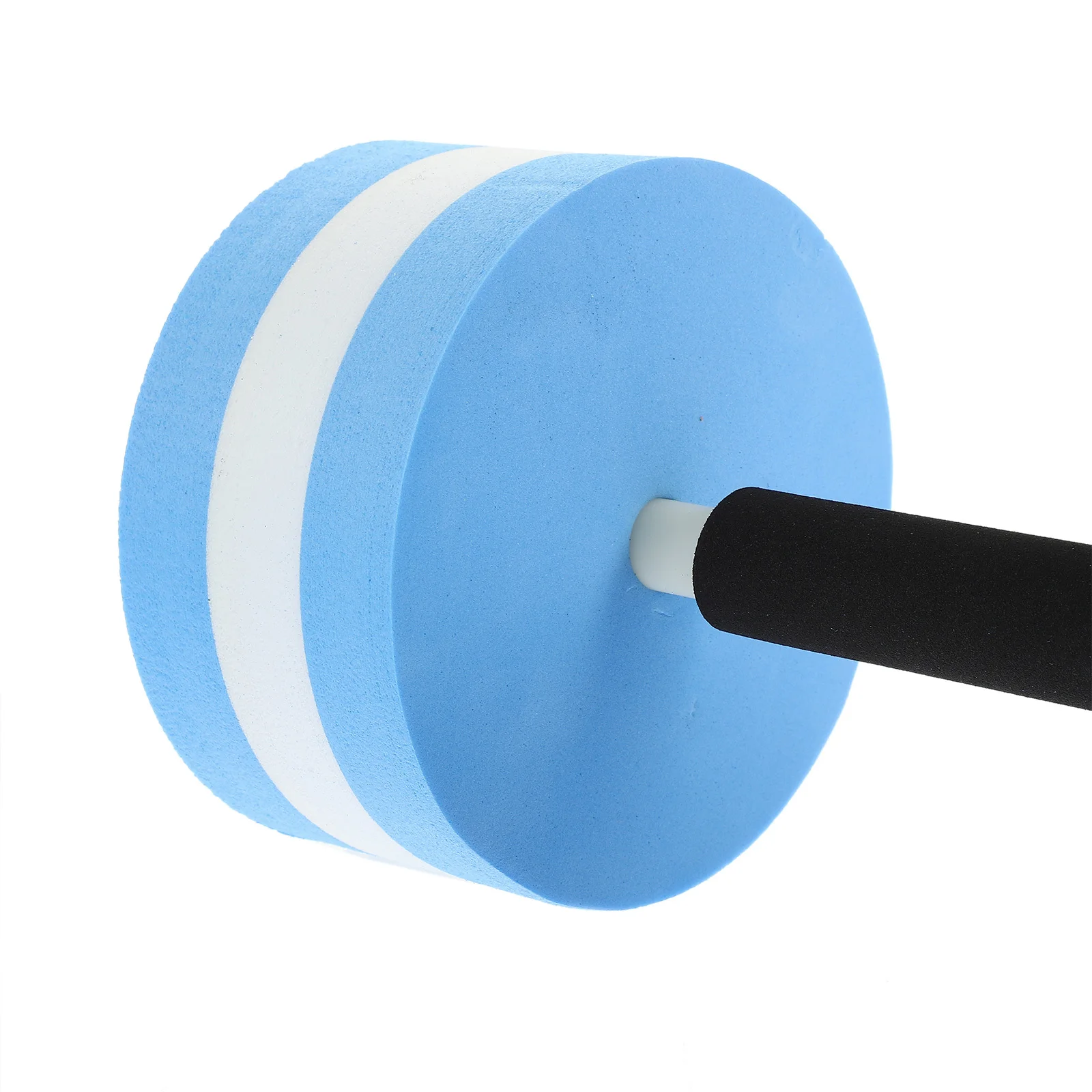 

2Pcs Eva Floating Dumbbells Water Fitness Barbell Foam Lightweight Swimming Pool Aquatic Aerobics Exercise Equipment Blue