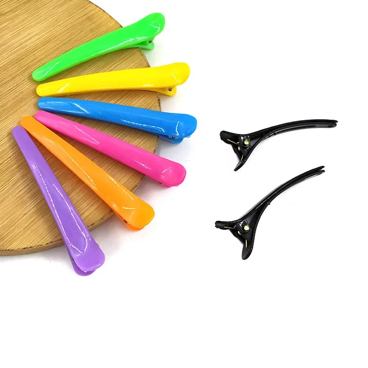 10Pcs/LOT Women Hair Clips Barrettes Headwear Plastic Hairdressing Clamp Salon Hair Styling Tool