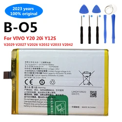 New Original B-O5 5000mAh Battery for Vivo Y20 Y30 20i Y12S V2029 V2027 V2026 V2032 V2033 V2042 Replacement Phone Batteries