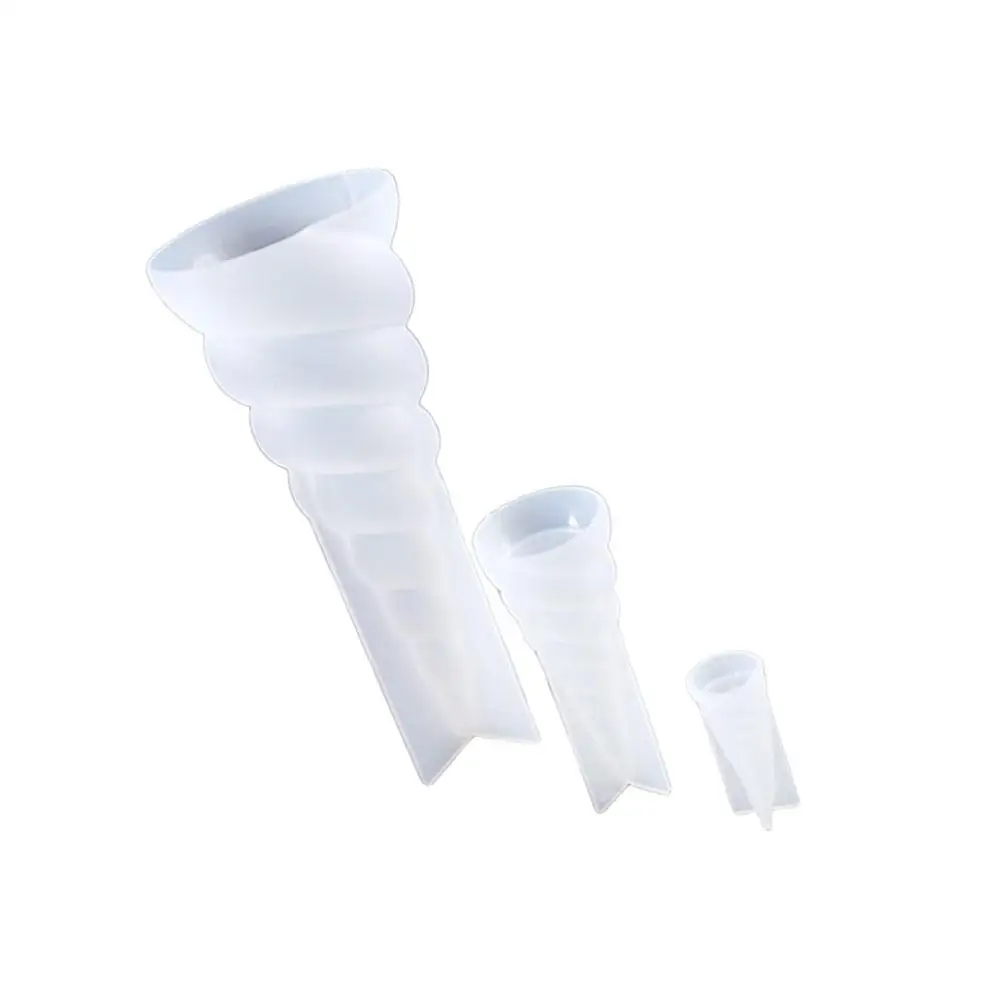 

3PCS Unicorn Horn Mold Silicone Epoxy Molds for DIY Jewelry Accessories Bedroom Office Decoration Flexible Portable