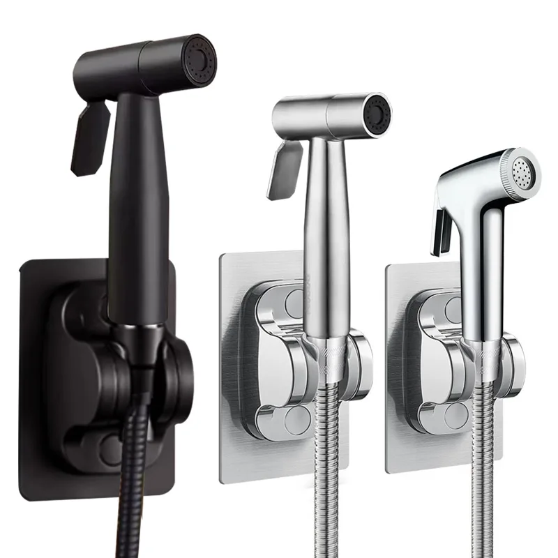 

Набор распылителей для биде, распылитель, ручной смеситель для унитаза, биде, ручные распылители для биде из нержавеющей стали, матовые аксессуары