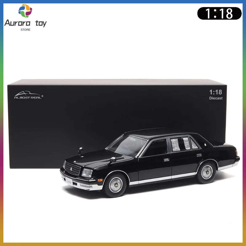 

Almost Real 1/18 Car Model Toyota Century 1997 Car Alloy Full Open Body Model Car Simulation Display Car Model Custom Toy Gifts