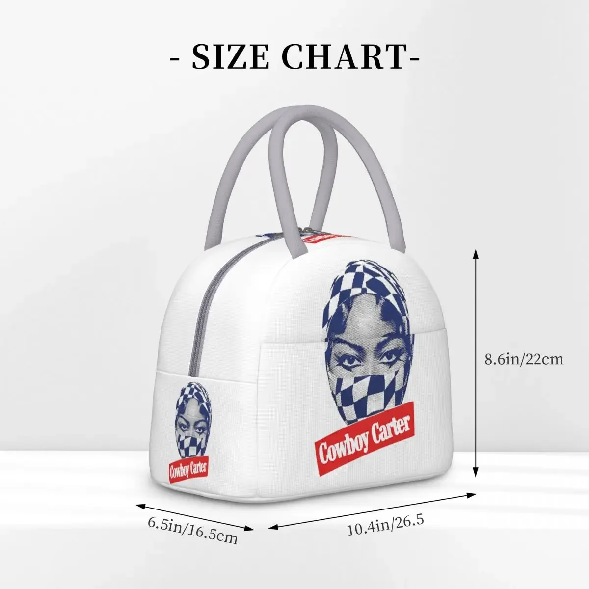 Cowboy Carter Beyonce New Album Thermal Insulated Lunch Bag for Travel Portable Food Bag Cooler Thermal Lunch Boxes