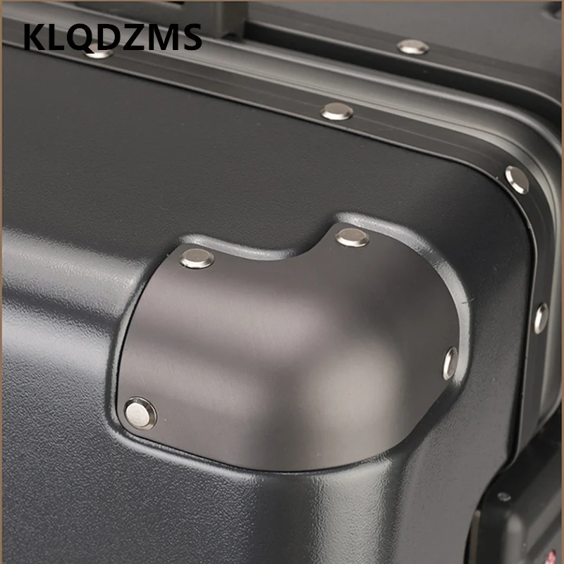KLQDZMS Rolling Suitcase ABS+PC Boarding Case 20