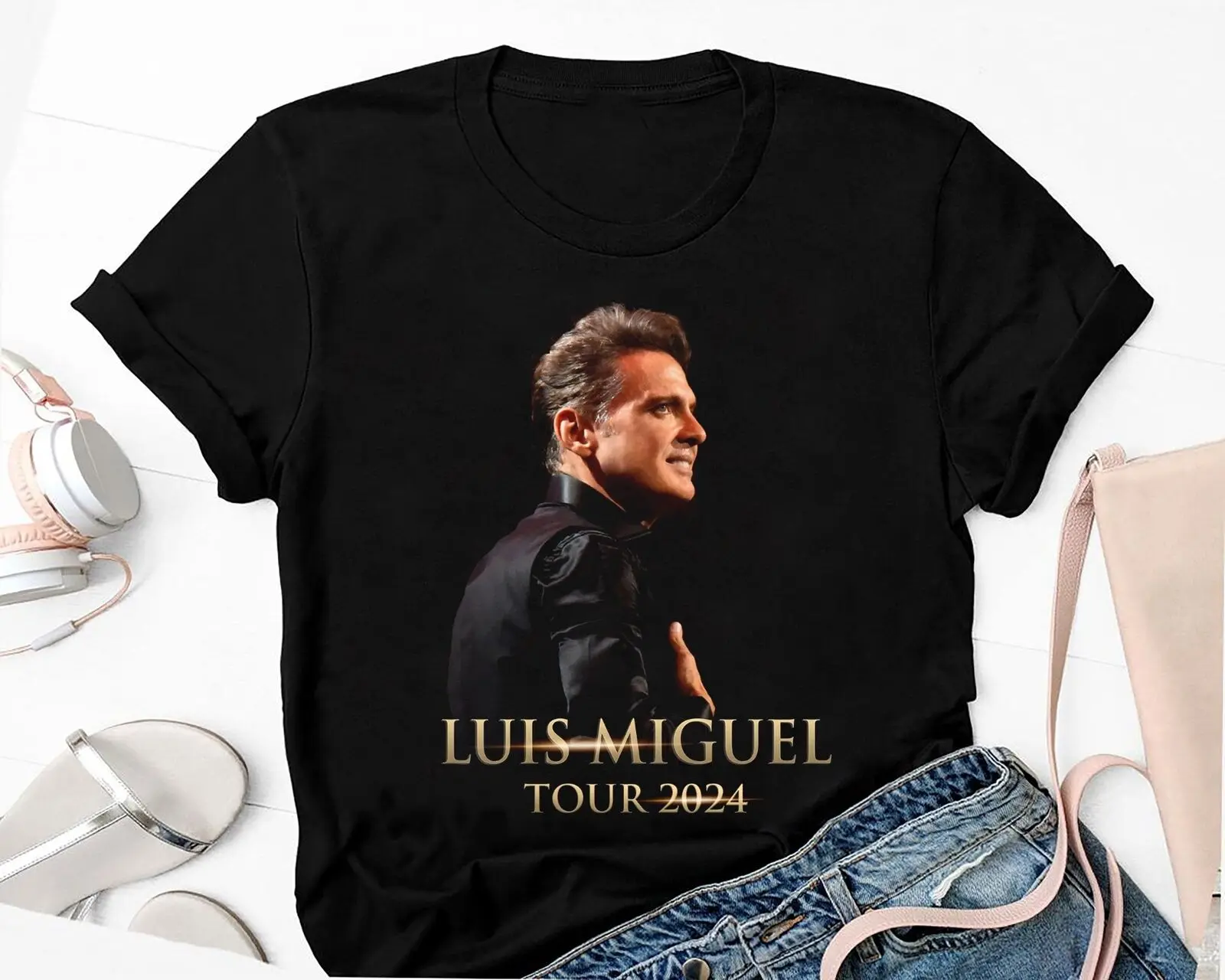 Luis Miguel 2024 Graphic Unisex T-shirt long or short sleeves