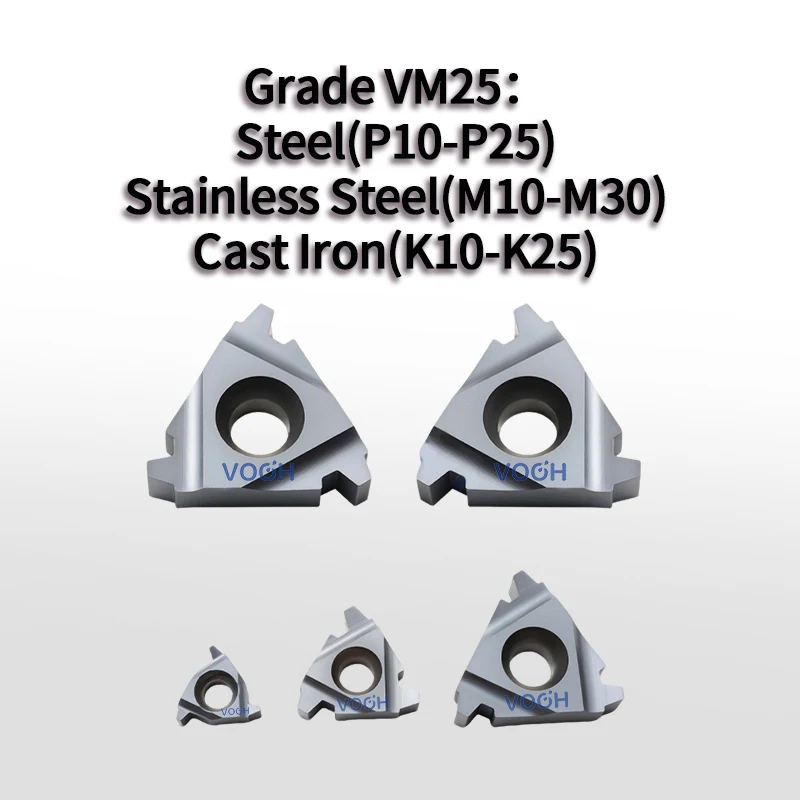 30 ° درجة TR إدراج 11 16 22 ER IR EL NL 1.0 1.5 2.0 2.5 3.0 4.0 5.0 6.0 7.0 8.0 TR كربيد إدراج مخرطة CNC الموضوع أداة #4