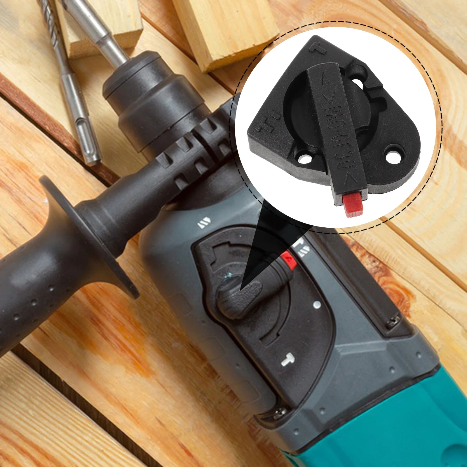 6 pezzi interruttore cambio martello elettrico parti di utensili elettrici di ricambio a doppio uso interruttore trapano a percussione convertitore trapano a percussione