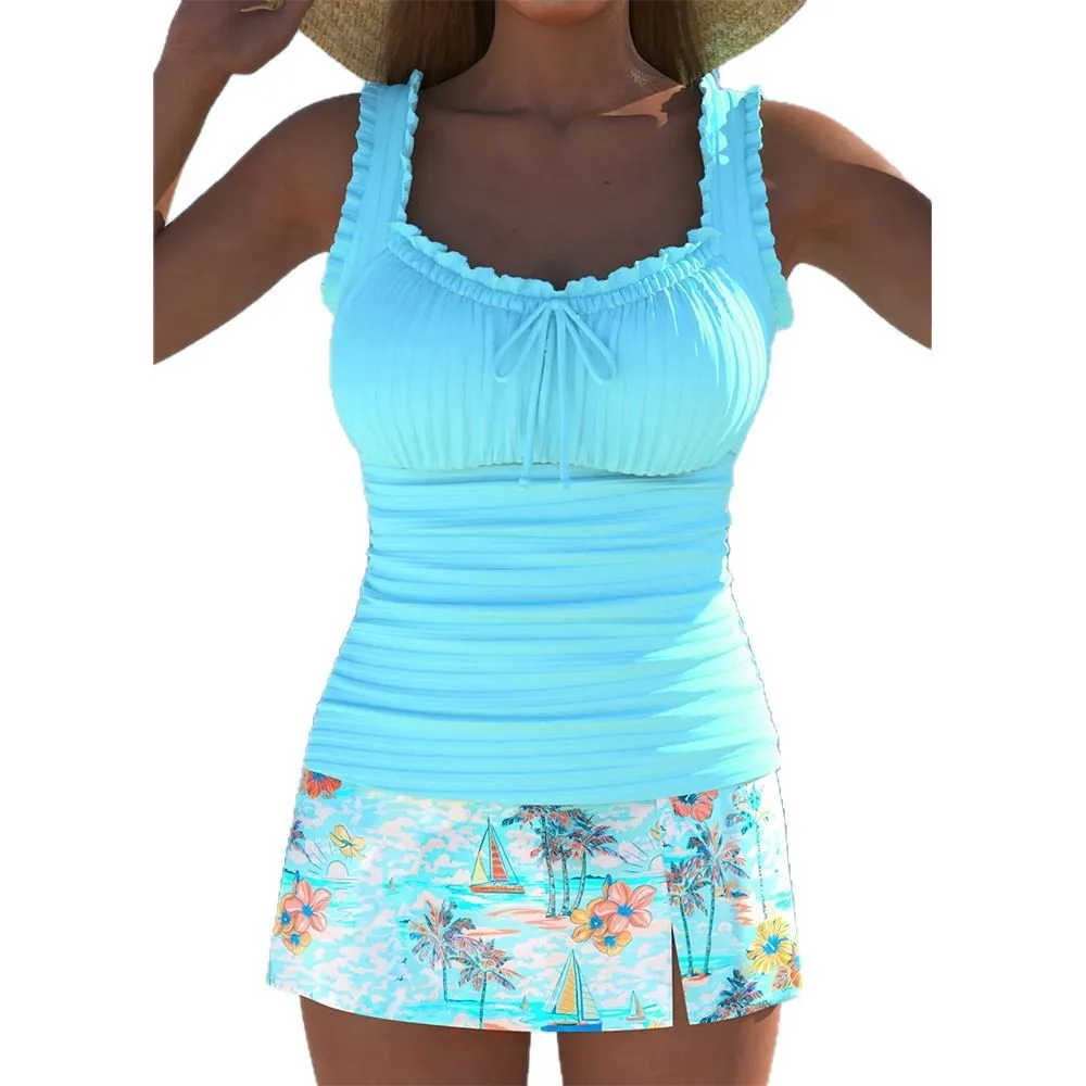 ソリッドカラービキニセット 2025 夏 ビーチ水着 セクシー プッシュアップ トライアングルビキニ レディース ハイカット ブラジリアンボトム ホリデー ロパ