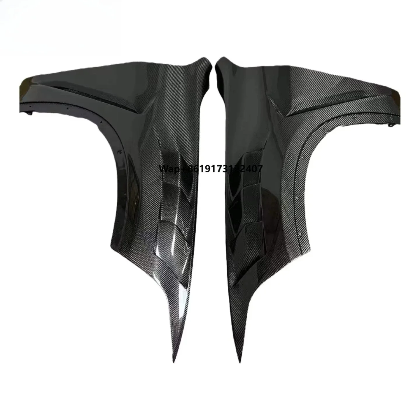 

Карбоновые накладки на боковые крылья для X5 G05, комплект обвеса