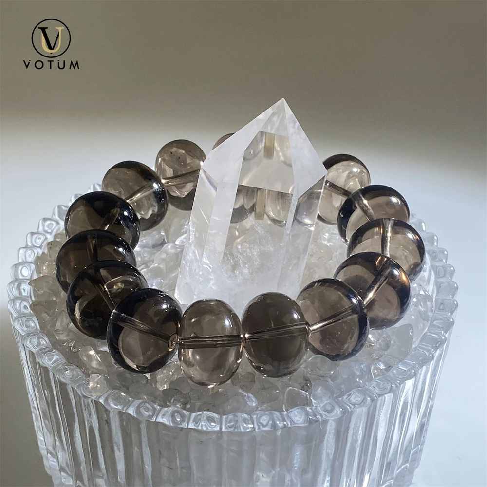 Natural Clear Quartz Crystal Point Pillar Hexagonal Obelisk Crystal Cleansing Charging Stone for Bracelet Beads Reiki Healing