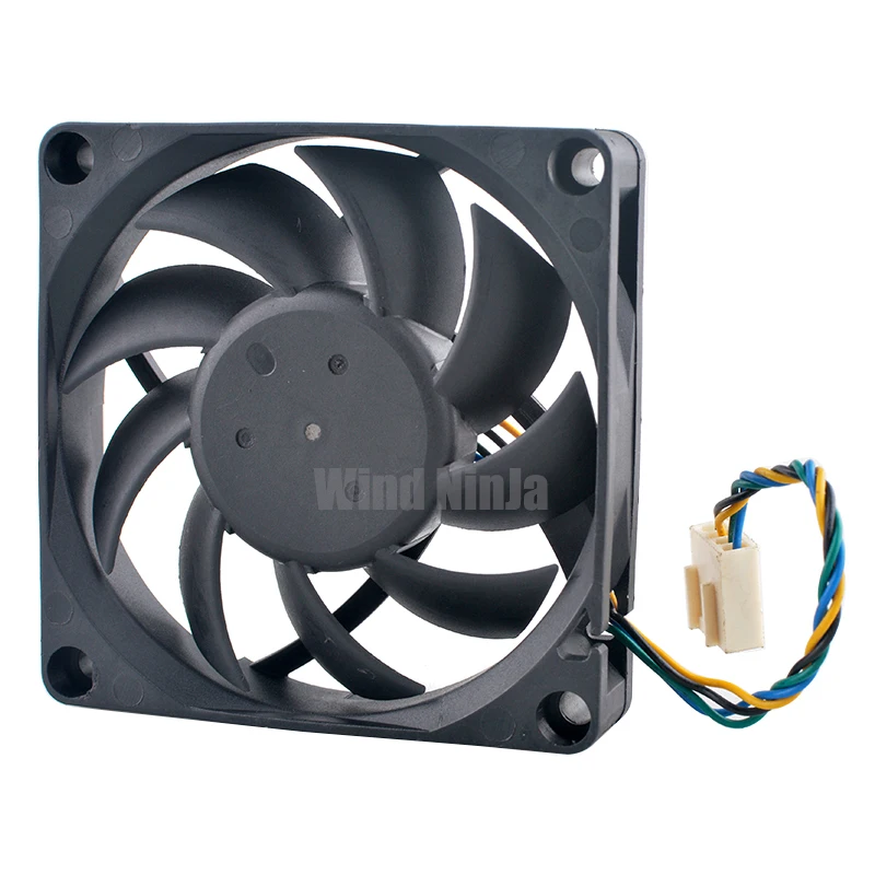 AFB0712HHB 7cm 70mm fan 70x70x15mm DC12V 0.45A 4pin Axial flow fan cooling fan for chassis CPU