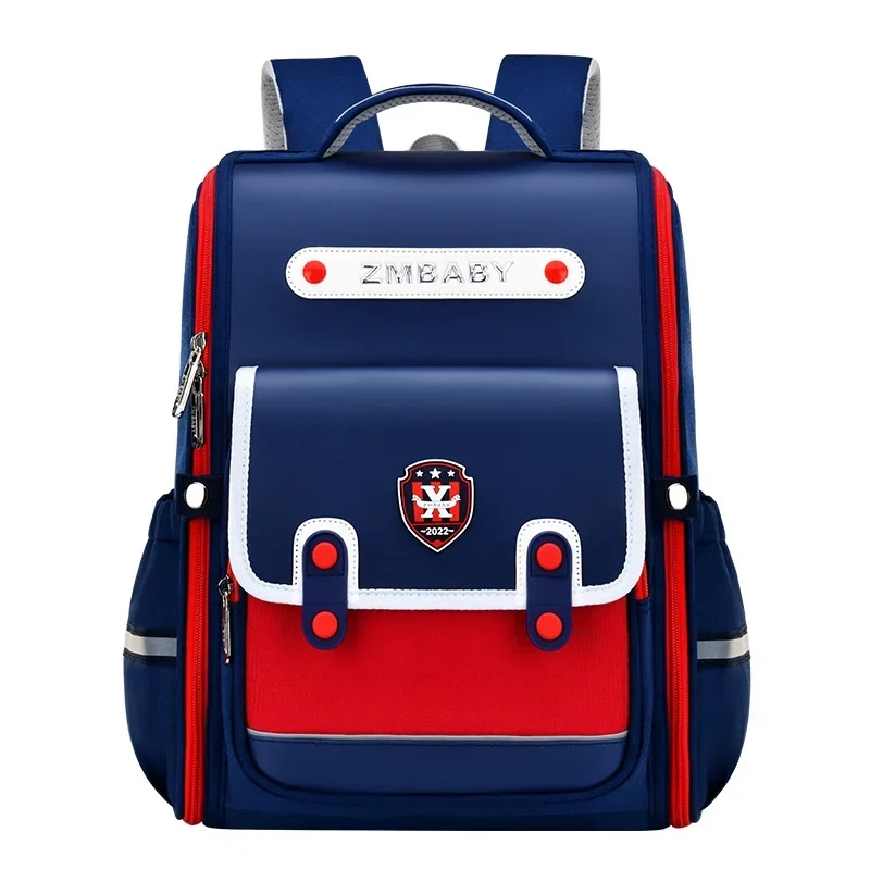 Mochila leve estilo britânico para meninos e meninas, bolsa de gergelim para a escola primária, nova, 1-3-6