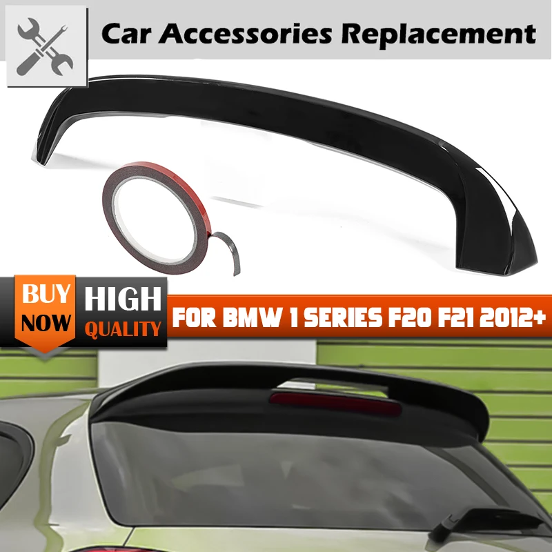 Rhyming Tail Upper Wing Rear Roof Spoiler Car Modified Parts Kit Fit For BMW 1Series F20  F21  2012-2019 3/5Door Hatchback