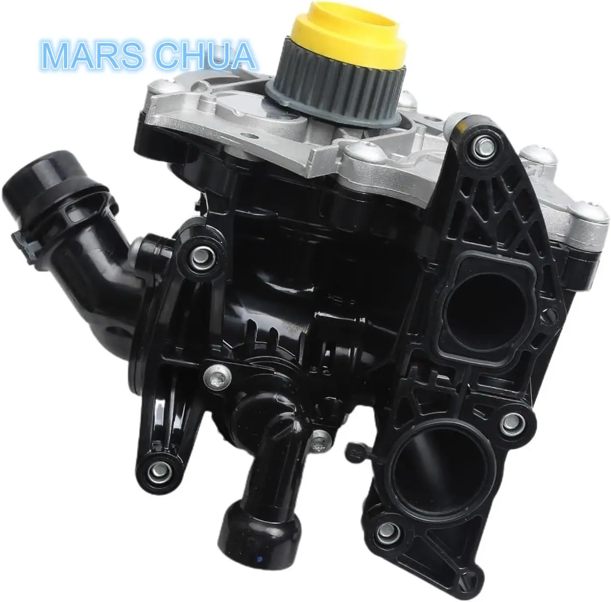 

95812101200 06K121111M Water Pump Thermostat Assembly Compatible for VW Beetle Jetta IV Passat CC Q5 EA888 MK3 1.8T/2.0T