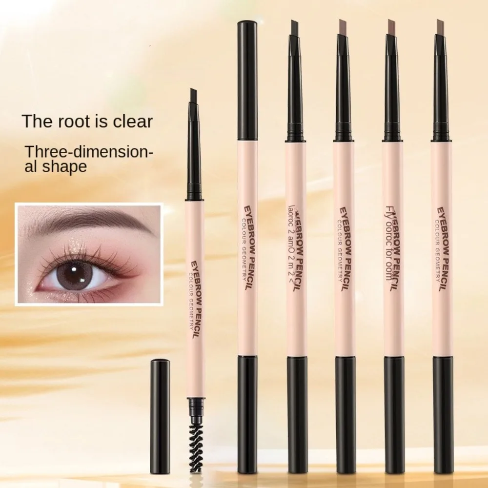

Professional Waterproof Matte Eyebrow Pen Long-Lasting Dual Tip Brow Pencil Non-Smudged with Brush Eyebrow Pencil Tint