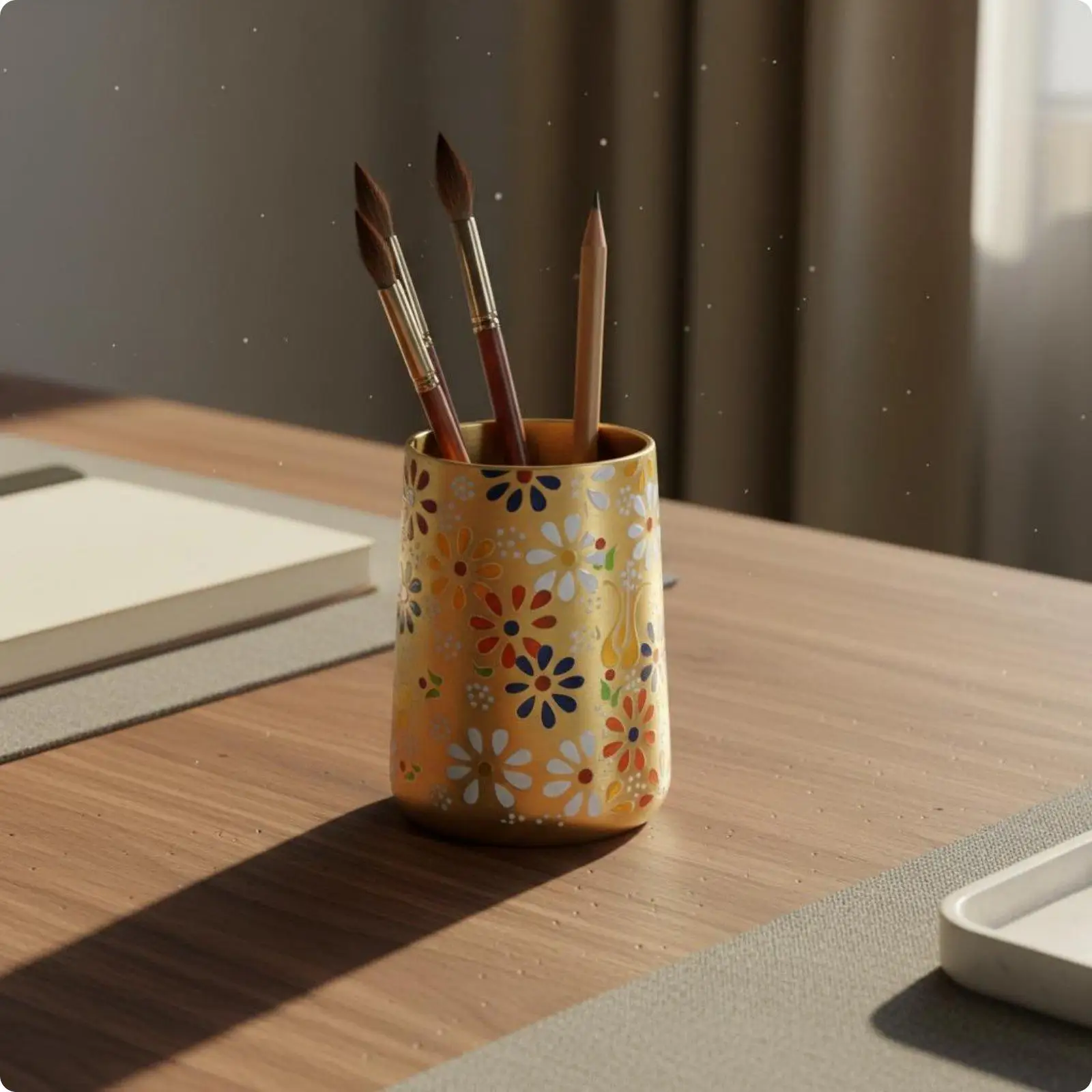 compact-brass-pencil-cup-floral-pattern-metal-desk-organizer-pen-holder-for-artist-office-calligraphy-brush-storage-pot
