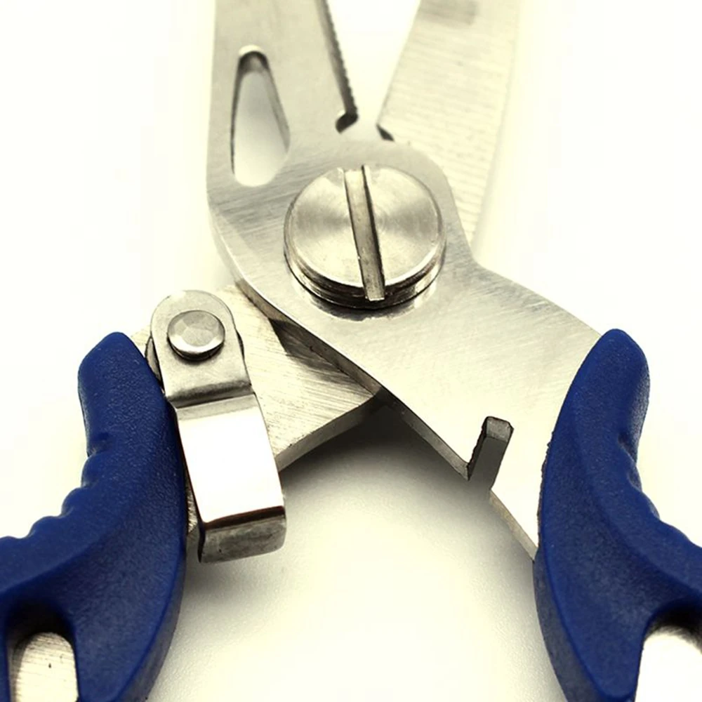 Stainless Steel Fishing Pliers 3 Colors Scissors Line Cutter Remove Hook Fishing Tackle Tool /Random Color