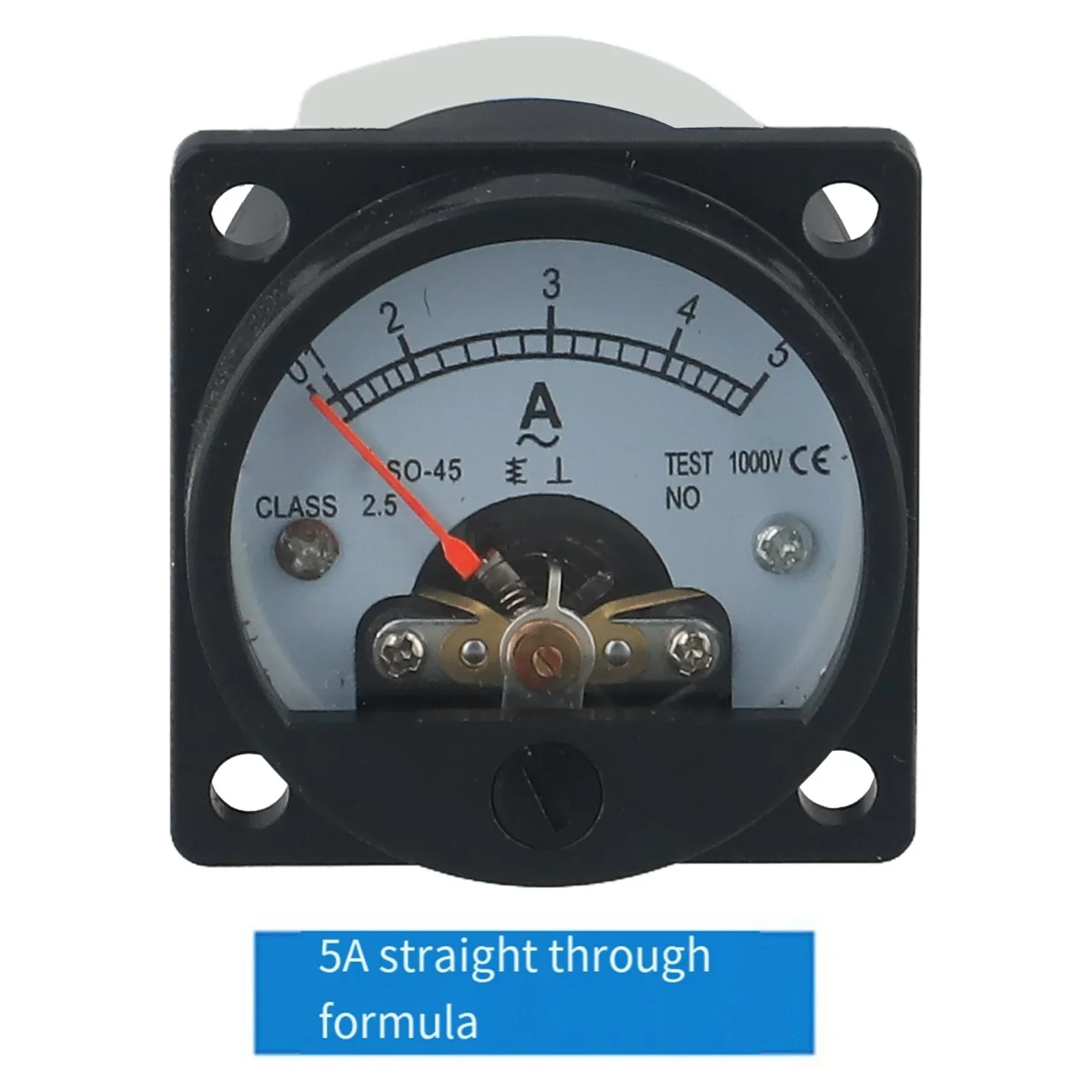 Measurement Error Analog Ammeter Package Contents Clear Scale Panel Meter Complete Sets Of Equipment Package Contents