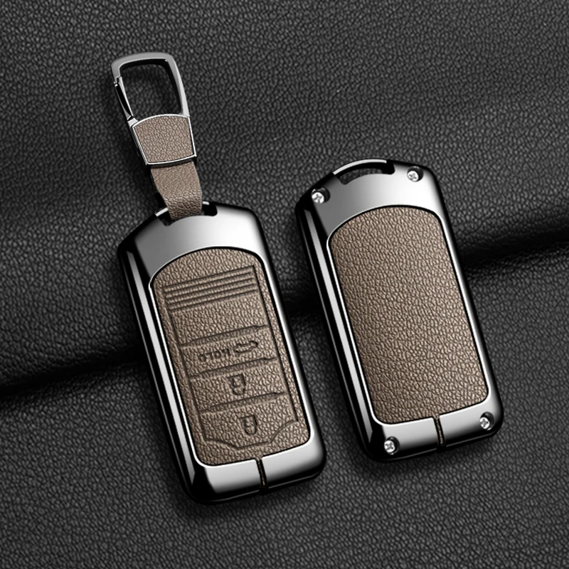 Zinc Alloy Car Remote Key Case Cover Fob Holder Shell For Acura ILX MDX ZDX RDX TLX RL TL 2009 2010 2011 2012 2013 2014 2015 view 2