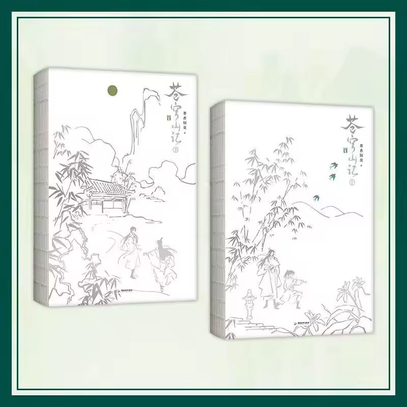 2 Books Cang Qiong Shan Ji Novel Book Collector’s Book Box Edition Original Name The Scum Villain's Self-Saving System MXTX - Image 5
