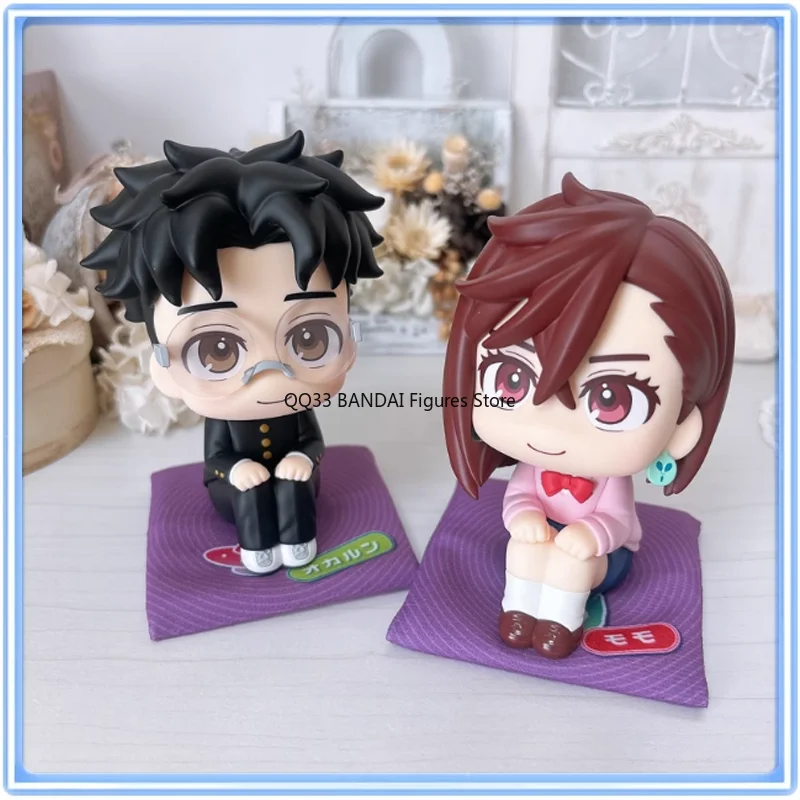 

Original QyuruMe Anime DAN DA DAN Ayase Momo Takakura Ken Look Up Series Mini Action Figure Desktop Ornaments Model