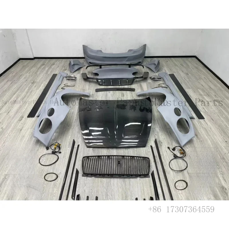 The MSY Carbon Fiber Body Kit Can Upgrade the Models From 2005 to 2017, and It Is Suitable for the  Continental GT.