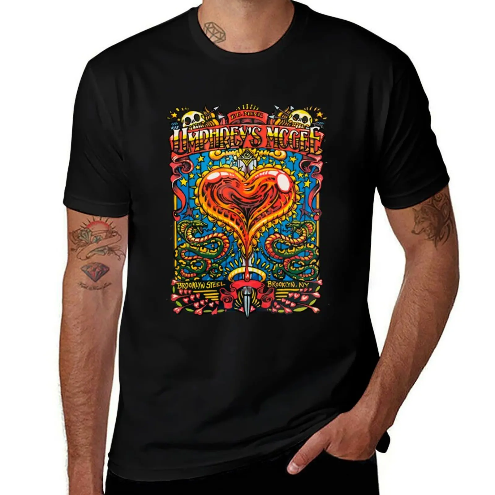 Umphreys Mcgee T-Shirt Casual Pattern Print Tee Shirt